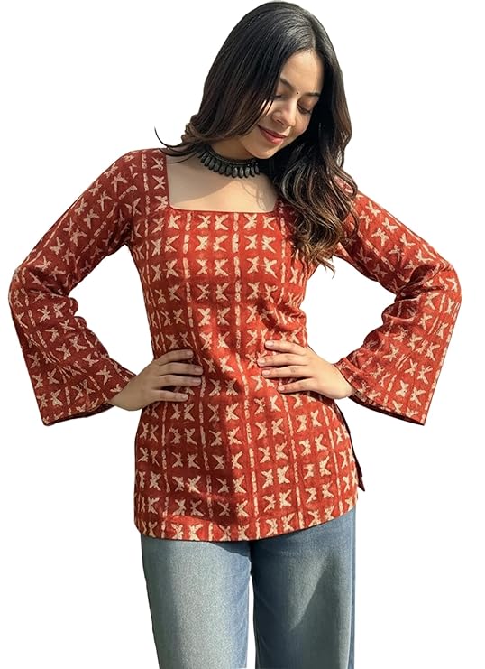 Printed Short Kurti