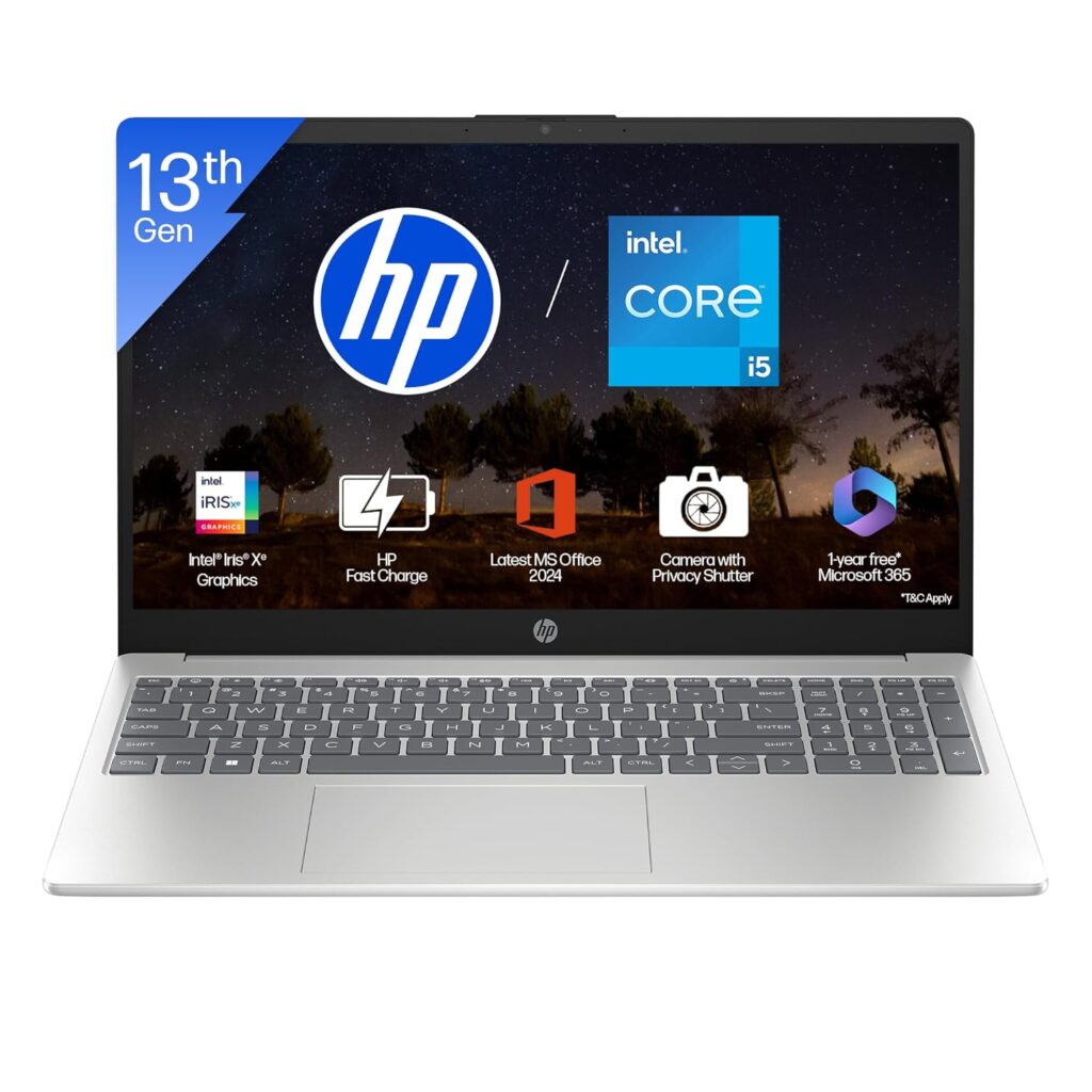 HP 15 (2025) – Powerful 16GB RAM Laptop Under Budget