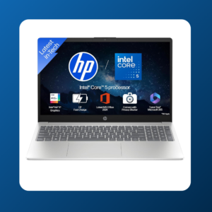 HP 15, Intel Core 5-120U (16GB DDR4, 512GB SSD)
