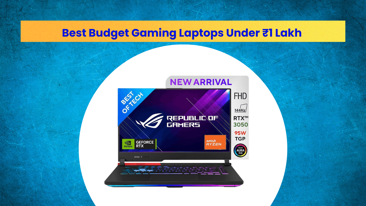 Read more about the article Top RTX Gaming Laptops Under ₹1 Lakh for Gamers & Creators